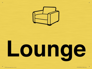 Dementia lounge sign